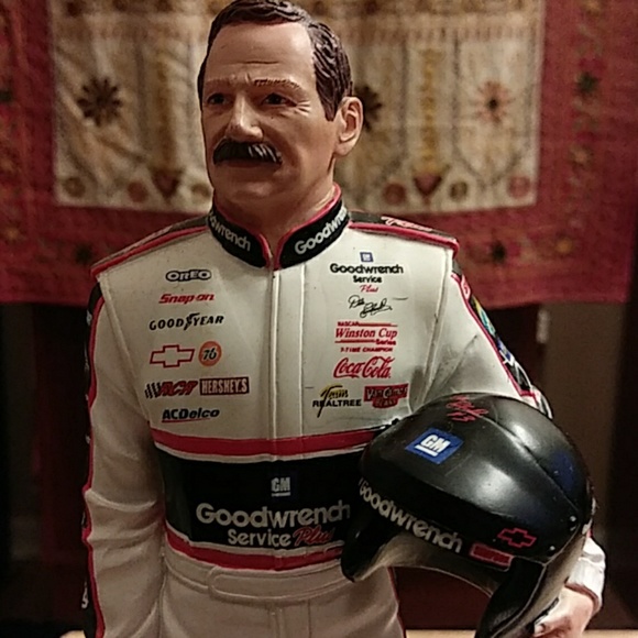 Dale Earnhardt "Holding Helmet" Figurine 9" - Picture 1 of 8